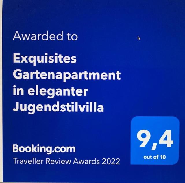 Exquisites Gartenapartment In Eleganter Jugendstilvilla Viyana Dış mekan fotoğraf